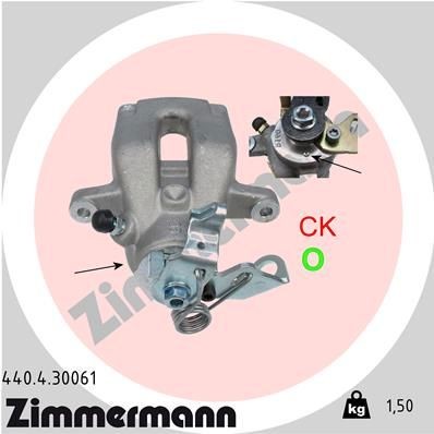 ZIMMERMANN 440.4.30061: Pidurisadul Tagasild paremal, ilma kinnituseta