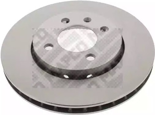 MAPCO 45838: Disc de frână punte fata, Ř: 256mm, ventilat, Ř: 256mm