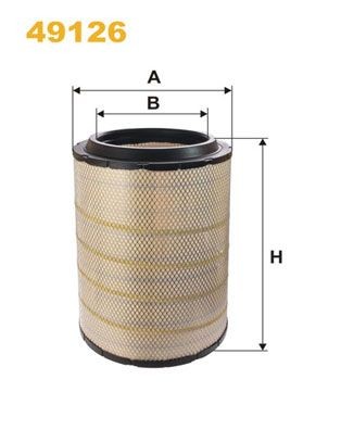 WIX FILTERS 49126: Õhufilter