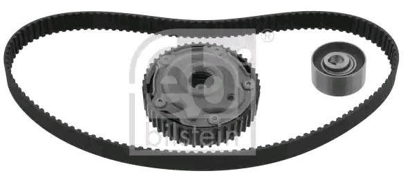 FEBI BILSTEIN 49385: Set curea de distributie dinti: 129, cu reglarea arborelui cu came