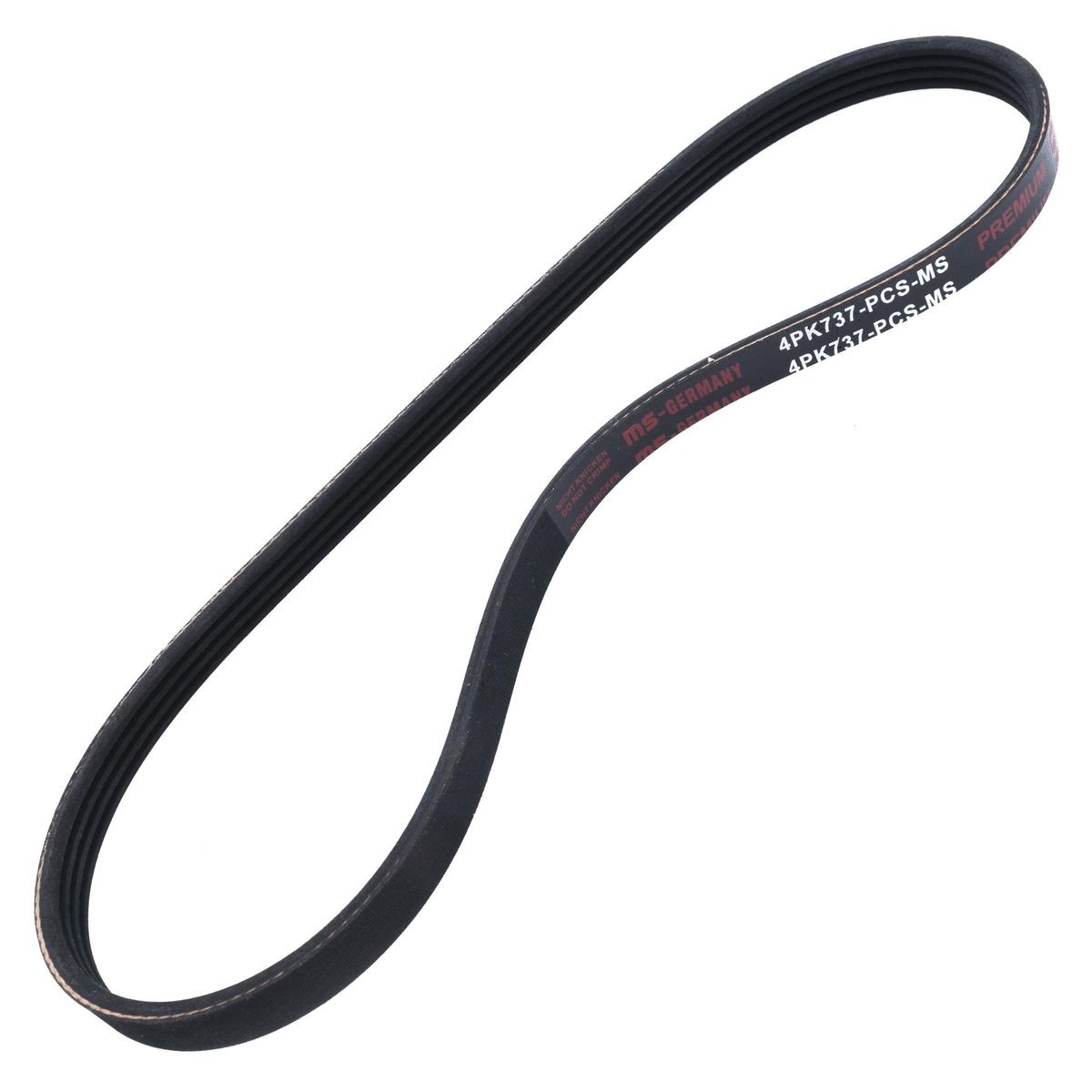 MASTER-SPORT 4PK737-PCS-MS: Multireim 737mm, Ribbeantall: 4