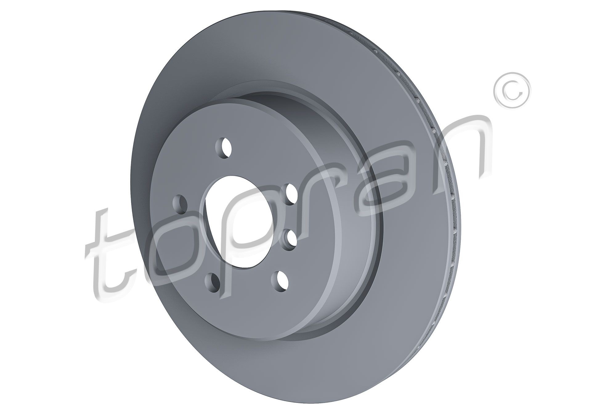 TOPRAN 502 006: Disc de frână puntea spate, Ř: 330mm, ventilat, Ř: 330mm, acoperit (cu un strat protector)