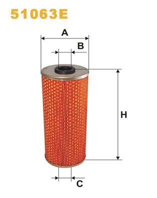 WIX FILTERS 51063E: Alyvos filtras