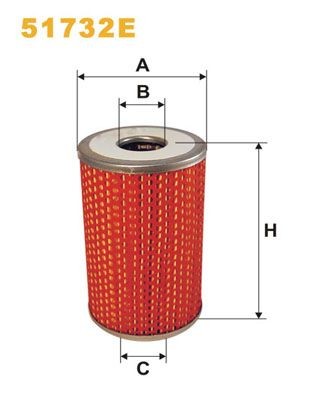 WIX FILTERS 51732E: Õlifilter