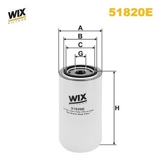 WIX FILTERS 51820E: Õlifilter