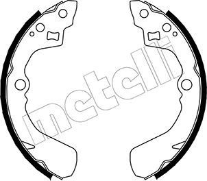 METELLI 53-0037: Bremžu loku komplekts