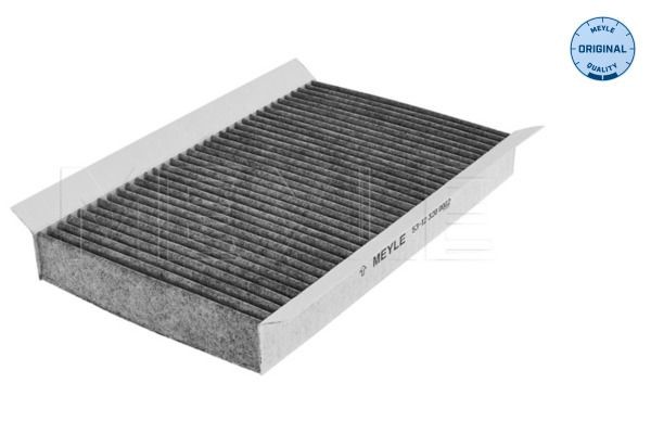 MEYLE 53-12 320 0002: Filtrs, Salona telpas gaiss Aktivētās ogles filtrs, Filtra patrona, ar smaku absorbējošu iedarbību, ORIGINAL Quality