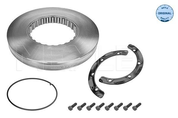 MEYLE 534 521 0001: Piduriketas MEYLE-ORIGINAL: True to OE. Tagasild, Esisild, Ø: 434mm, täis, Ø: 434mm, koos kinnitusmaterjaliga