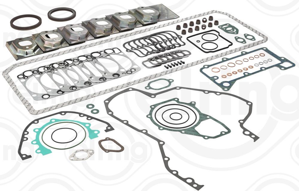 ELRING 829.366: Set garnituri motor cu simering supapa, cu simering arbore cotit, fara set garnituri camasa cilindru