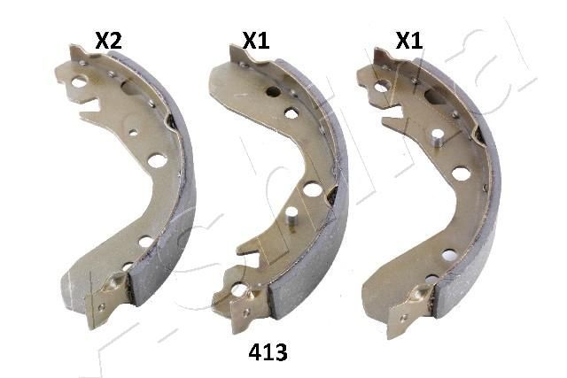 ASHIKA 55-04-413: Set saboti frana puntea spate, 180mm