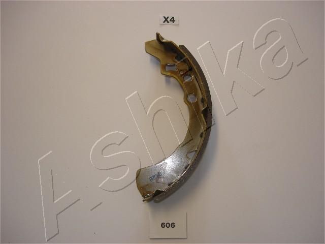 ASHIKA 55-06-606: Set saboti frana puntea spate, 180mm