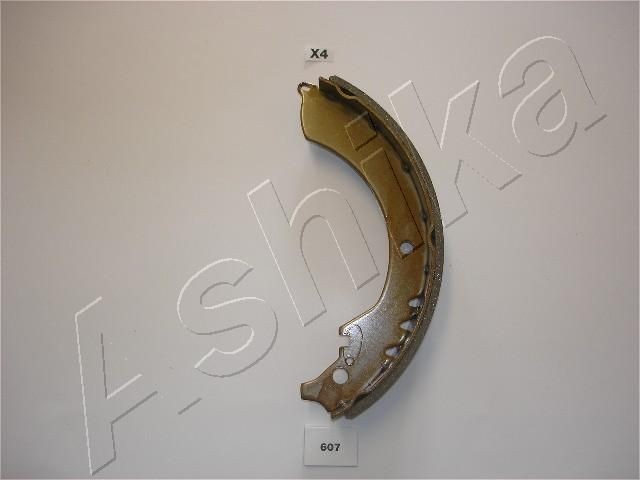 ASHIKA 55-06-607: Piduriklotside komplekt Tagasild, 255mm