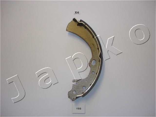 JAPKO 55193: Set saboti frana puntea spate, 260mm