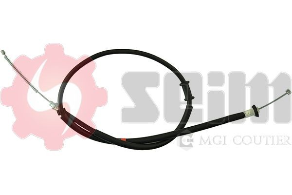 SEIM 554127: Cablu, frana de parcare spate dreapta, 1430/1182mm, 1430/1182mm