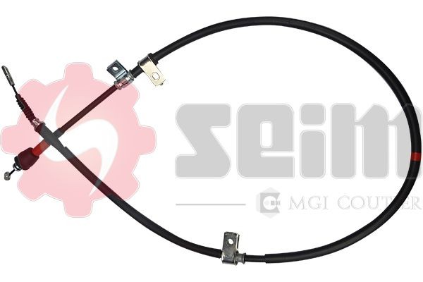 SEIM 554737: Cablu, frana de parcare spate stanga, 1578/1410mm, 1578/1410mm
