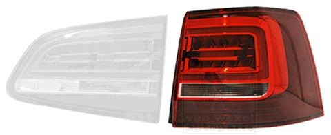 VAN WEZEL 5777924: Lampă din spate dreapta, cu suport bulb
