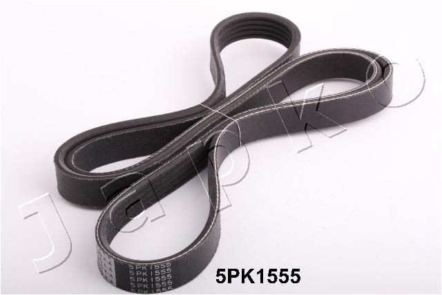 JAPKO 5PK1555: Multireim 1555mm, Ribbeantall: 5