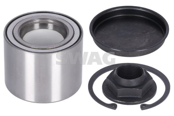 SWAG 60 94 4782: Set rulment roata Axa spate stanga, Axa spate dreapta, cu material de atașare/fixare