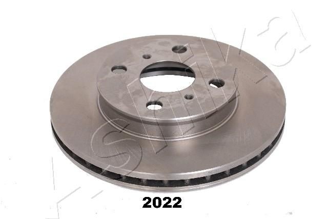ASHIKA 60-02-2022: Disc de frână punte fata, Ř: 238mm, ventilat, Ř: 238mm