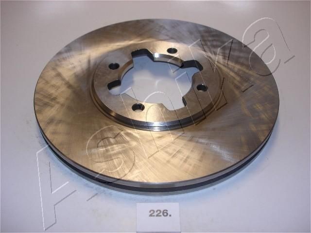 ASHIKA 60-02-226: Brzdový kotúč predna naprava, Ø: 258,4mm, vetraný, Ø: 258,4mm