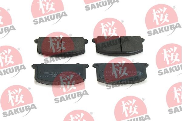 SAKURA 600-20-3710: Piduriklotsid Esisild
