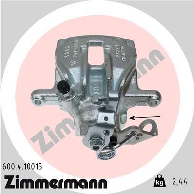 ZIMMERMANN 600.4.10015: Pidurisadul Tagasild paremal, ilma kinnituseta