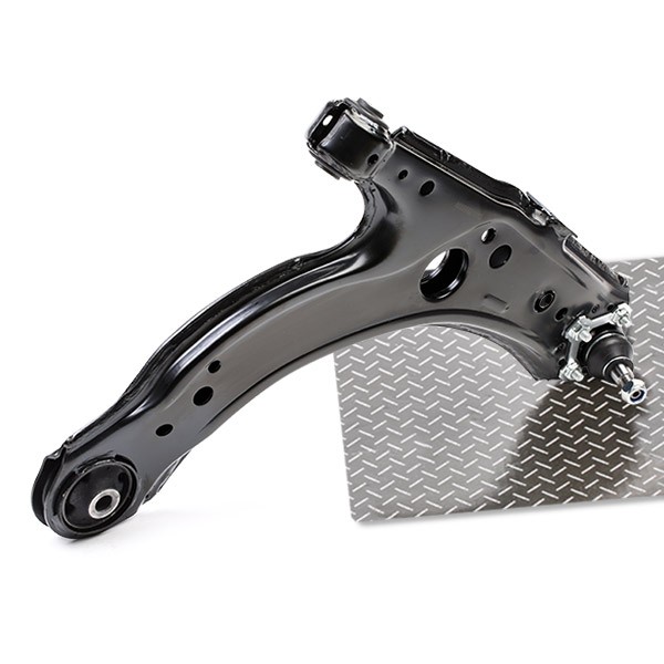 RIDEX 273C0031: Rameno zavesenia kolies Predna naprava vpravo, spodny, ocelovy plech, s gulovymi klbmi, s maticou