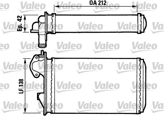 VALEO 812029: Kachelradiateur, interieurverwarming