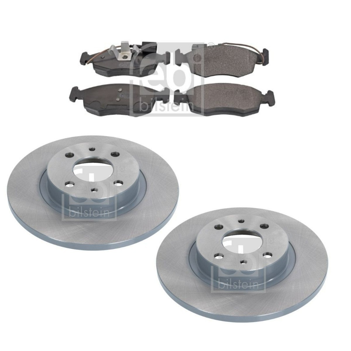 FEBI BILSTEIN FBL3405N0104: Bremseskiver og klodser foraksel, Ø: 258mm, fuldstændigt