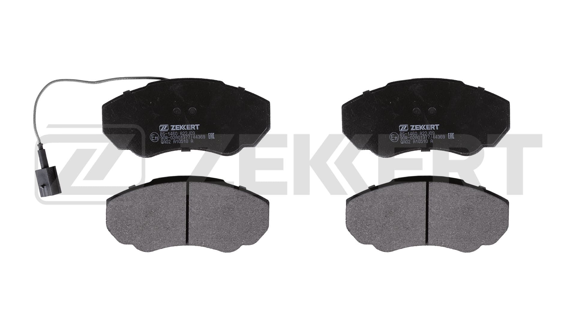 ZEKKERT BS-1460: Remblokken Vooras