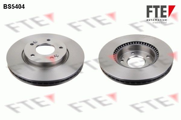 FTE BS5404: Remschijf Ø: 280mm, interne ventilatie, Ø: 280mm