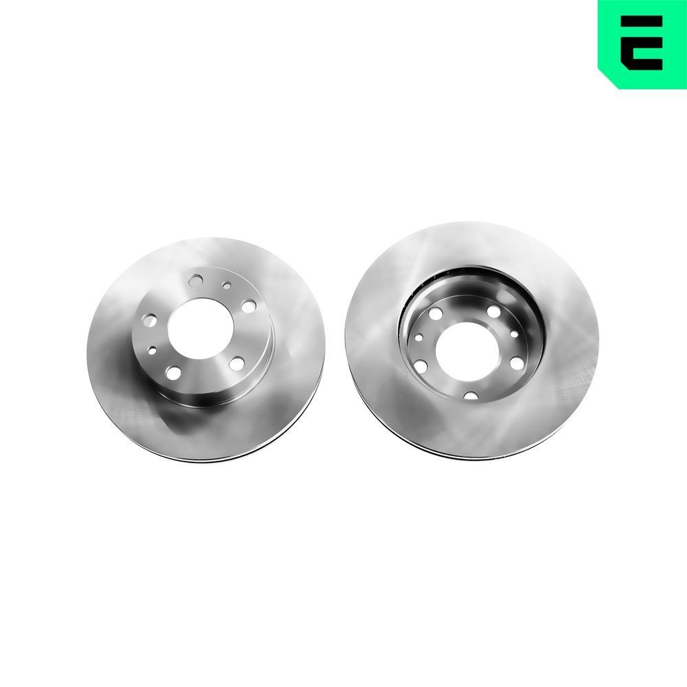 OPTIMAL BS-8380HC: Remschijf Vooras, Ø: 280mm, Geventileerd, Ø: 280mm, Gecoat, Met schroeven