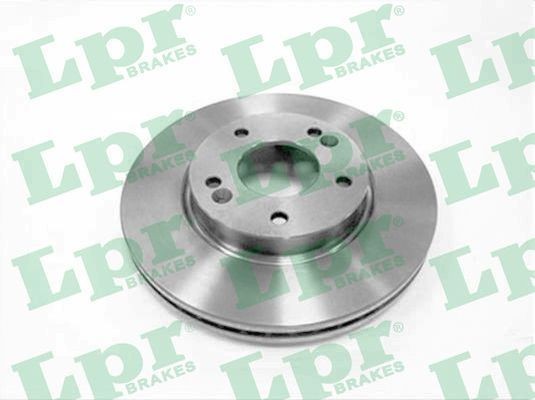 LPR K2016VR: Remschijf TOTAL COATED Ø: 280mm, interne ventilatie, Ø: 280mm, Gecoat