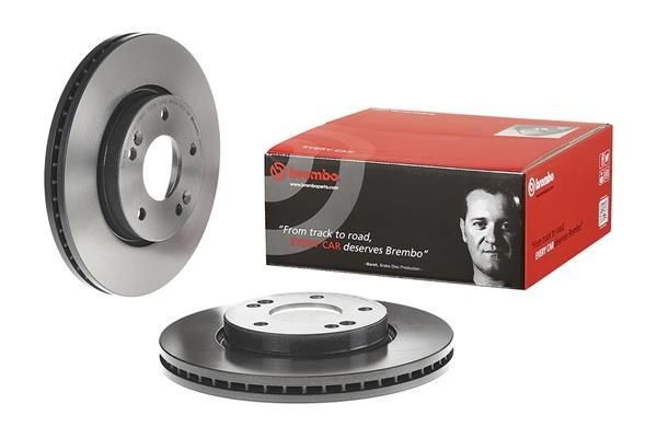 BREMBO 09.B551.11: Remschijf PRIME LINE - UV Coated Ø: 280mm, interne ventilatie, Ø: 280mm, Gecoat, Met schroeven Prime
