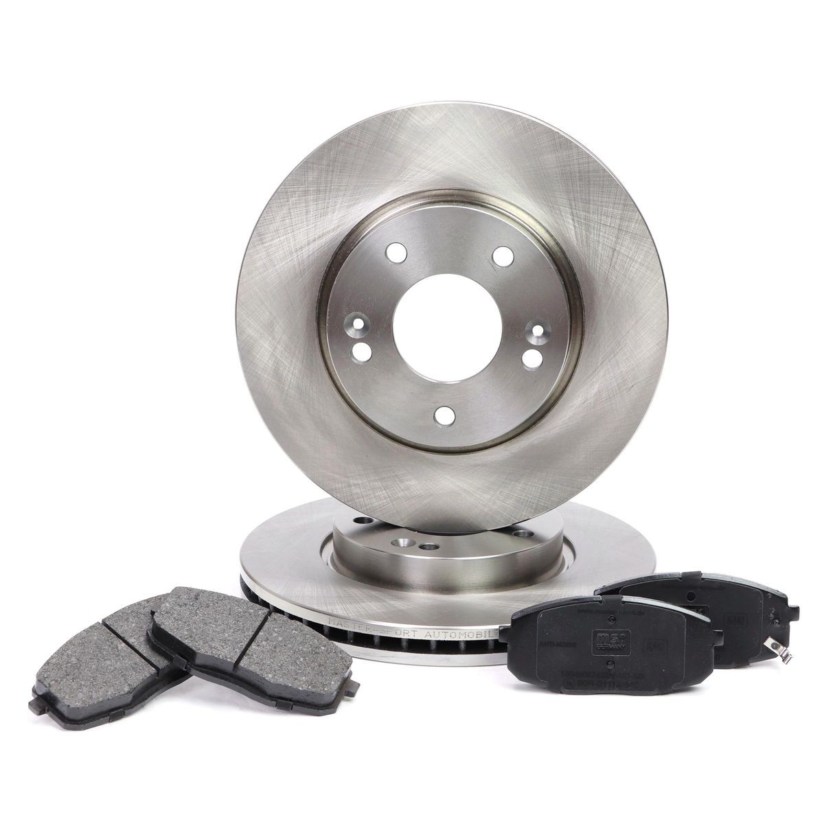 MASTER-SPORT 202601500: Remschijven en blokken Vooras, Ø: 280mm, Geventileerd