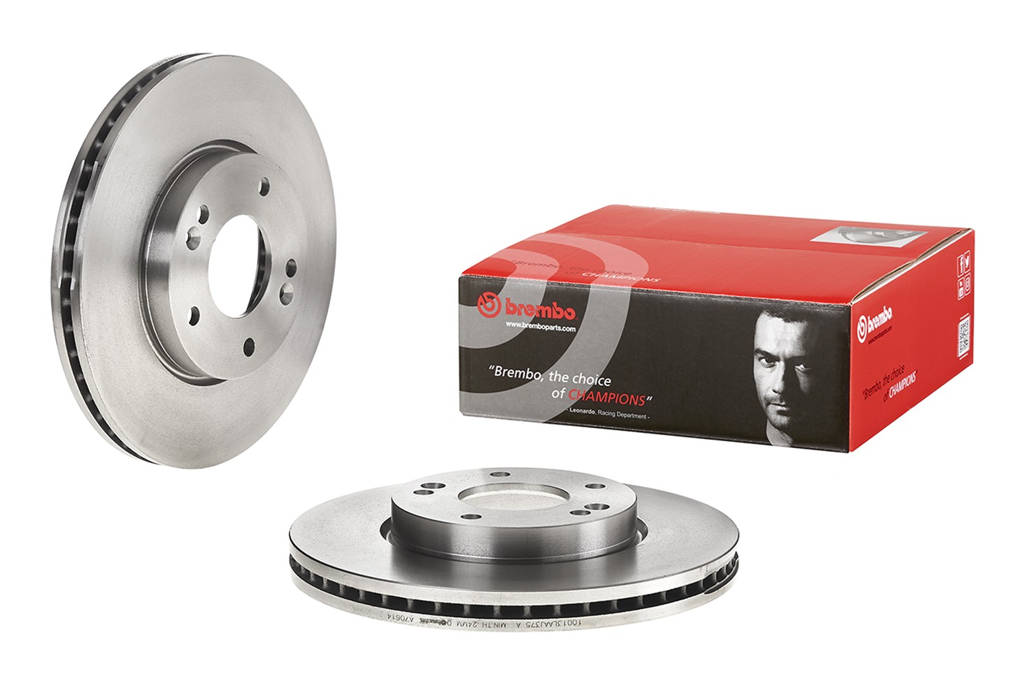 BREMBO 09.A706.14: Remschijf PRIME LINE Ø: 280mm, interne ventilatie, Ø: 280mm Prime