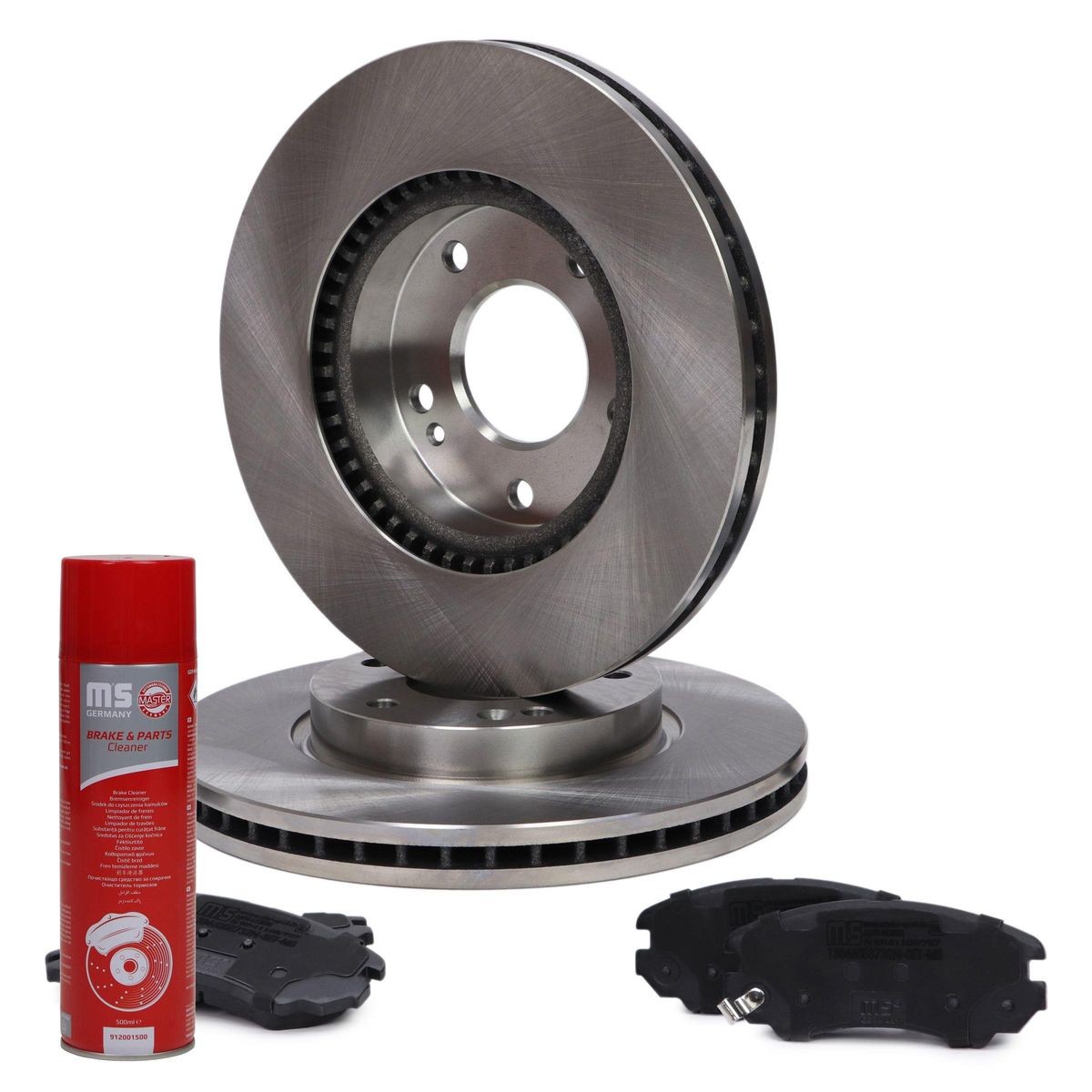 MASTER-SPORT 202601280P: Remschijven en blokken PROMO Vooras, Ø: 280mm, Geventileerd