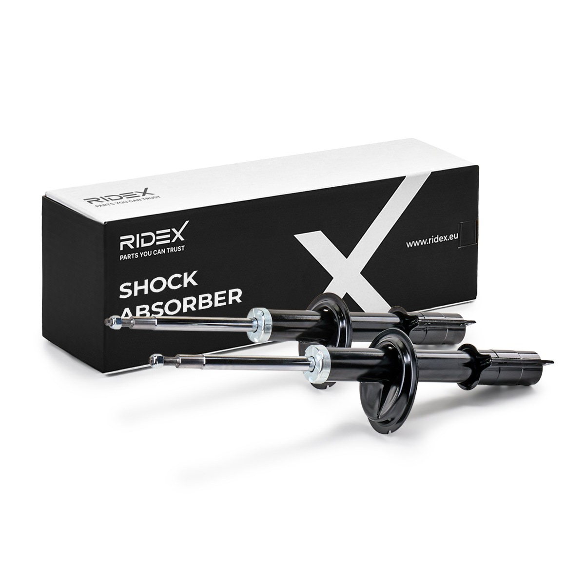 RIDEX 854S19315: Schokdemper Vooras, Gasdruk, Veerpoot