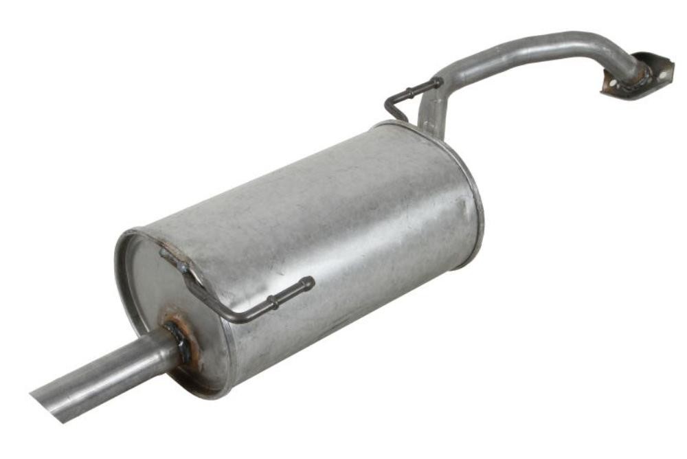 4MAX 0219-01-15034P: Marmitta posteriore, 990mm, con condotto, senza parti annesse