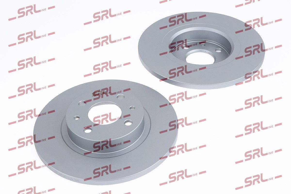 SRLine S71-0109: Bremseskive Ø: 257mm, fuldstændigt, Ø: 257mm, uden ABS-sensorring, uden hjullejer