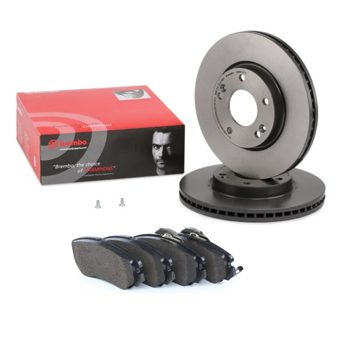 BREMBO BRB3405N0096: Remschijven en blokken Ø: 280mm, interne ventilatie Prime