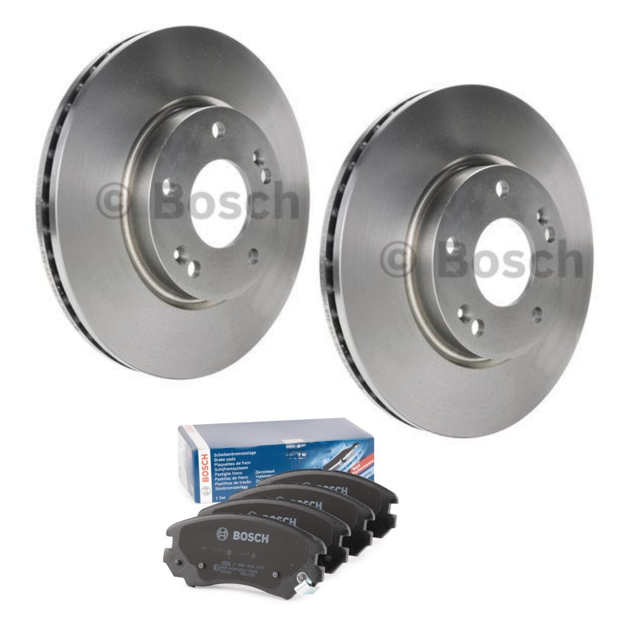 BOSCH BSH3405N0064: Remschijven en blokken Ø: 280mm, Geventileerd