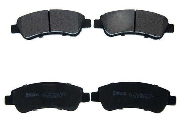 STELLOX 1479 000B-SX: Remblokken Achteras, Met anti-kreukplaat