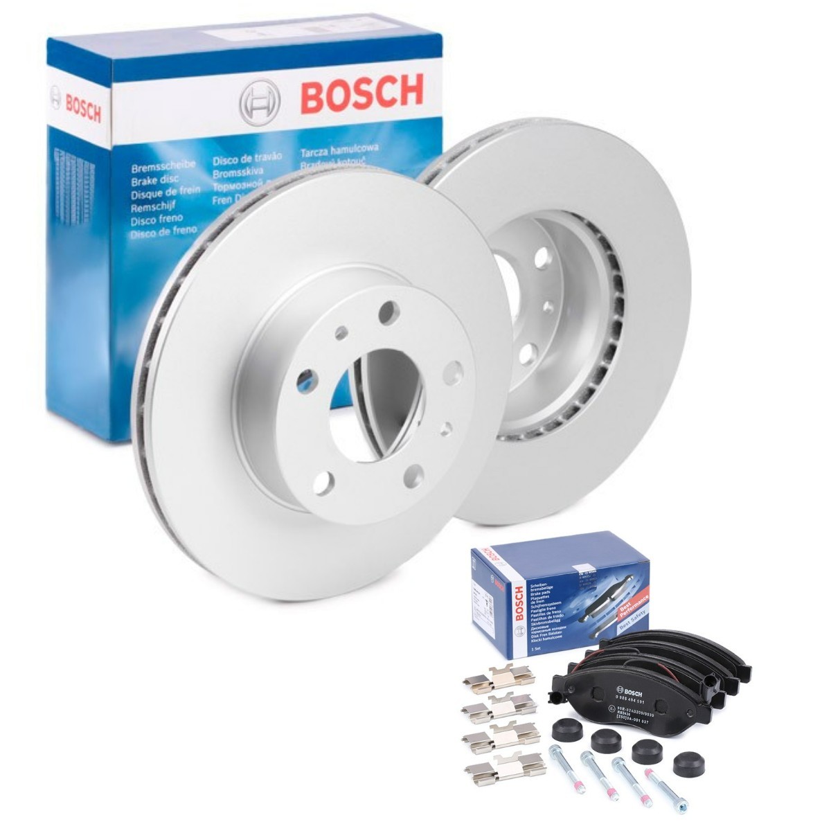 BOSCH BSH3405N0222: Remschijven en blokken Ø: 280mm, Geventileerd