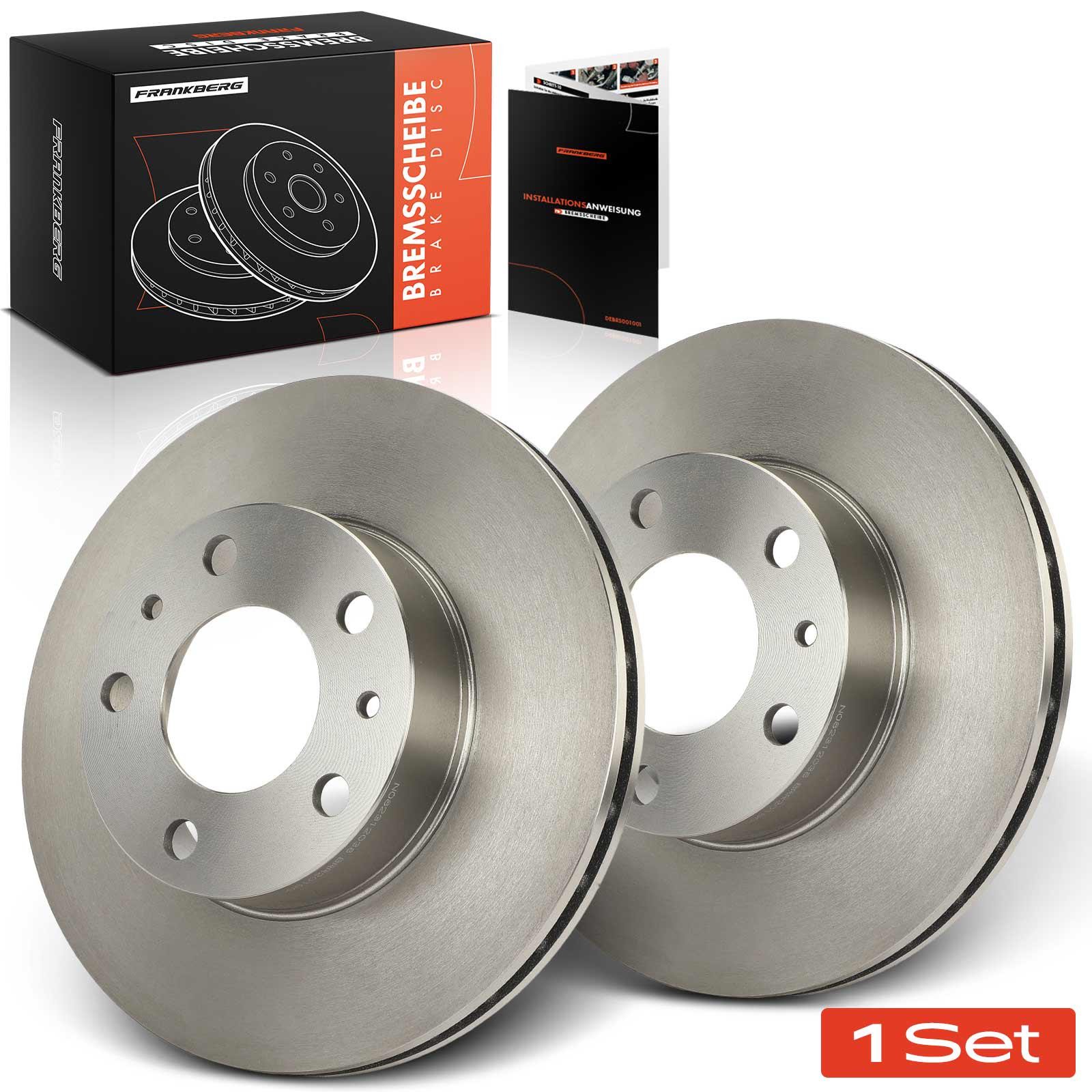 Frankberg 5481FB0029948: Remschijf Vooras links en rechts, Ø: 280mm, Geventileerd, Ø: 280mm, Geolied