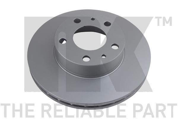 NK 319945: Remschijf Ø: 280mm, Geventileerd, Ø: 280mm, Gecoat