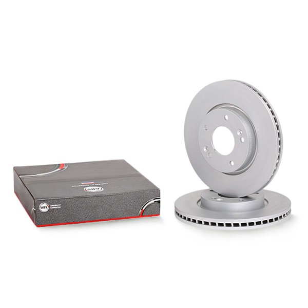 A.B.S. 17640: Remschijf Ø: 280mm, Geventileerd, Ø: 280mm, Gecoat