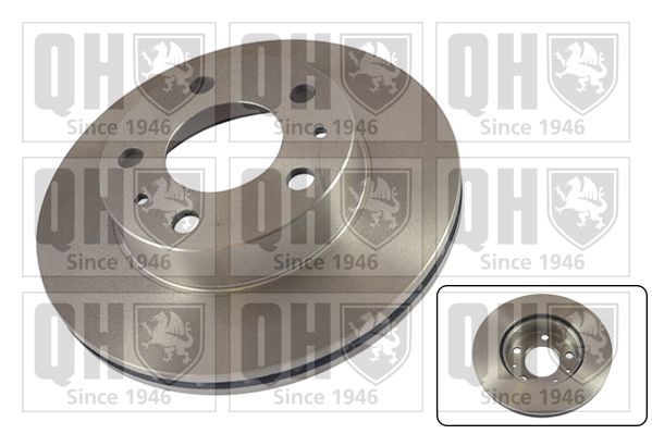 QUINTON HAZELL BDC4361: Remschijf Ø: 280mm, Geventileerd, Ø: 280mm