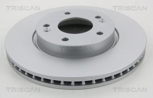 TRISCAN 8120 43123C: Remschijf Ø: 280mm, Geventileerd, Ø: 280mm, Gecoat COATED
