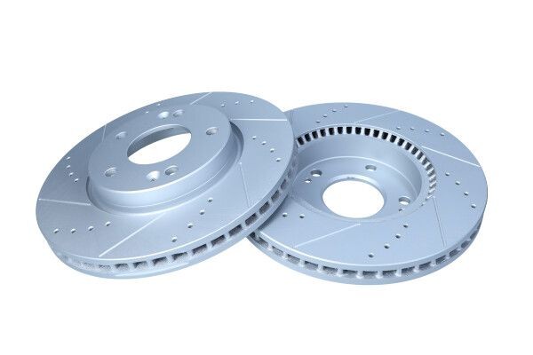 MAXGEAR 19-0939SPORT: Remschijf Vooras, Ø: 280mm, Geventileerd, met sleuven/geperforeerd, Ø: 280mm, Gelakt